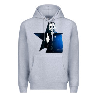 Heather Grey ringo starr 01 Premium Hoodie - PixelWave