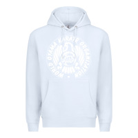White World Oyama Karate Organization ( white ) Premium Hoodie - PixelWave
