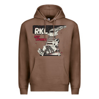 Chestnut RKL Keep Laughing Essential Premium Hoodie - PixelWave