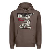 Coffee RKL Keep Laughing Essential Premium Hoodie - PixelWave