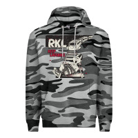 Slate Camo RKL Keep Laughing Essential Premium Hoodie - PixelWave