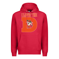 Cardinal i love the d broncos football quote Premium Hoodie - PixelWave