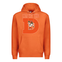 Carrot i love the d broncos football quote Premium Hoodie - PixelWave