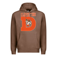 Chestnut i love the d broncos football quote Premium Hoodie - PixelWave