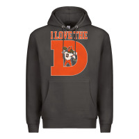 Smoke i love the d broncos football quote Premium Hoodie - PixelWave