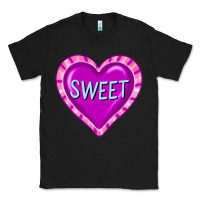 Black valentine's day hearts Classic Tee - FaDigitalArtStudio