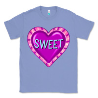 Colony Blue valentine's day hearts Classic Tee - FaDigitalArtStudio