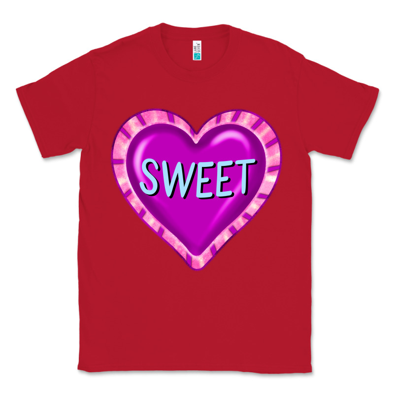 Valentine's Day Hearts Classic Tee by FaDigitalArtStudio | Teevron
