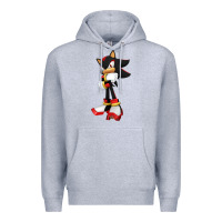 Heather Grey best of shadow Premium Hoodie - PixelWave
