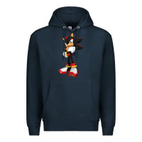 Navy best of shadow Premium Hoodie - PixelWave