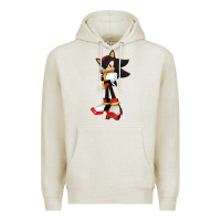 Oatmeal Heather best of shadow Premium Hoodie - PixelWave