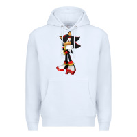 White best of shadow Premium Hoodie - PixelWave