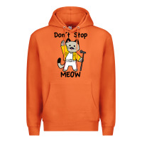 Carrot Don´t Stop Meow Premium Hoodie - PixelWave