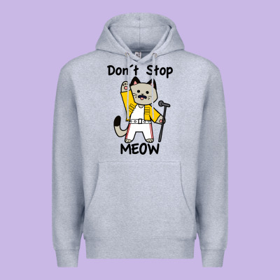 Don´t Stop Meow Premium Hoodie Designed By Pixelwave