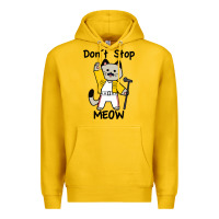 Lemon Don´t Stop Meow Premium Hoodie - PixelWave