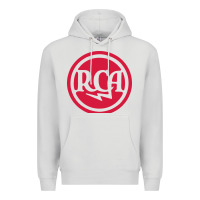 Dove Grey rca radio tubes Premium Hoodie - PixelWave
