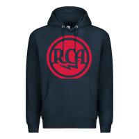 Navy rca radio tubes Premium Hoodie - PixelWave