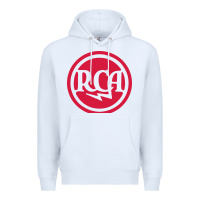 White rca radio tubes Premium Hoodie - PixelWave