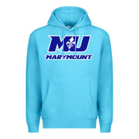 Ocean Blue marymount university vectorized Premium Hoodie - PixelWave
