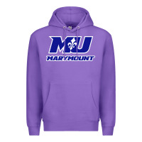 Purple marymount university vectorized Premium Hoodie - PixelWave