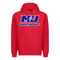 Red marymount university vectorized Premium Hoodie - PixelWave