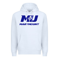 White marymount university vectorized Premium Hoodie - PixelWave