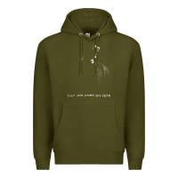 Army Green clap your hand say yeah Premium Hoodie - PixelWave