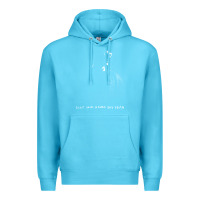 Ocean Blue clap your hand say yeah Premium Hoodie - PixelWave