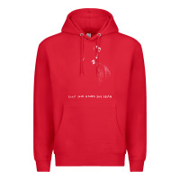 Red clap your hand say yeah Premium Hoodie - PixelWave