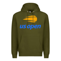 Army Green open Tennis tournament Premium Hoodie - PixelWave