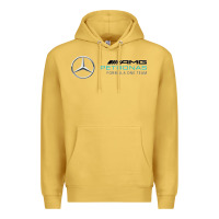 Antique Gold mercedis f1 Premium Hoodie - PixelWave