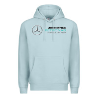 Blue Mist mercedis f1 Premium Hoodie - PixelWave