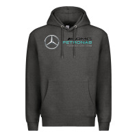 Charcoal Heather mercedis f1 Premium Hoodie - PixelWave