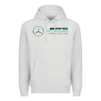 Dove Grey mercedis f1 Premium Hoodie - PixelWave