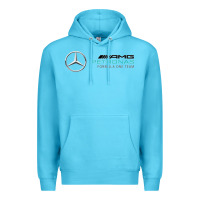 Ocean Blue mercedis f1 Premium Hoodie - PixelWave