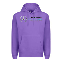 Purple mercedis f1 Premium Hoodie - PixelWave
