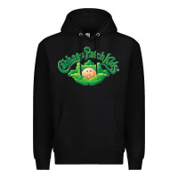 Black Cabbage Patch Kids Essential Premium Hoodie - PixelWave