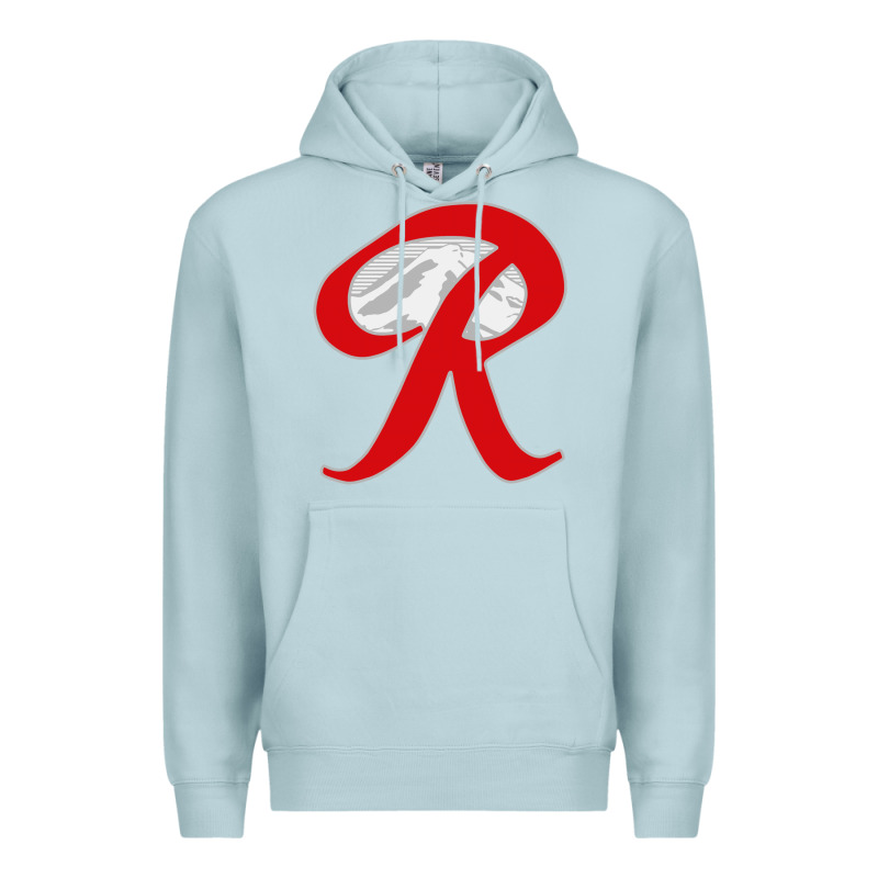 Men Rainier Beer Capital R Mountain Premium Hoodie by PixelWave | Teevron