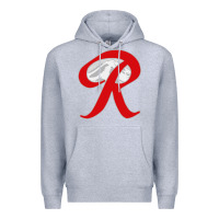 Heather Grey men rainier beer capital r mountain Premium Hoodie - PixelWave