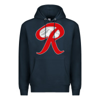 Navy men rainier beer capital r mountain Premium Hoodie - PixelWave