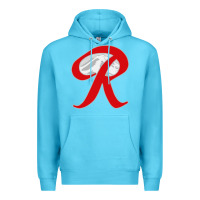 Ocean Blue men rainier beer capital r mountain Premium Hoodie - PixelWave