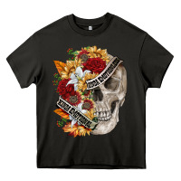 Asphalt skull kinda emotionless kinda emotional Heavy Core Tee - FaDigitalArtStudio