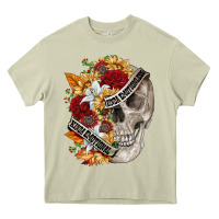 Mossy skull kinda emotionless kinda emotional Heavy Core Tee - FaDigitalArtStudio