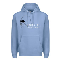 Colony Blue studio vader   star Premium Hoodie - PixelWave