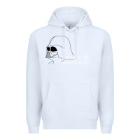 White studio vader   star Premium Hoodie - PixelWave