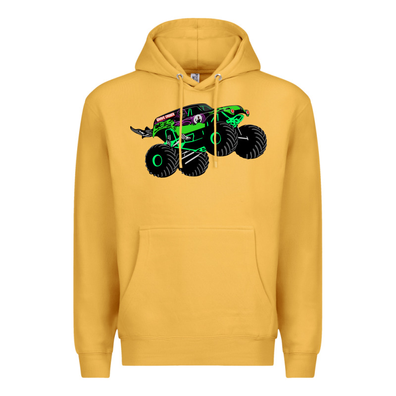 Monster Truck Grave Digger Premium Hoodie by PixelWave | Teevron