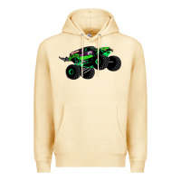 Pina Colada monster truck grave digger Premium Hoodie - PixelWave