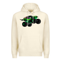Sandshell monster truck grave digger Premium Hoodie - PixelWave