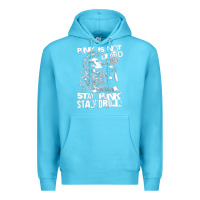 Ocean Blue Stay Punk Stay Drunk Premium Hoodie - PixelWave