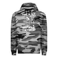 Slate Camo Stay Punk Stay Drunk Premium Hoodie - PixelWave